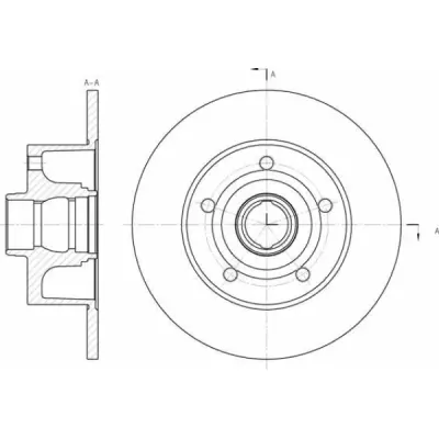 Disc frana REMSA 6431.00