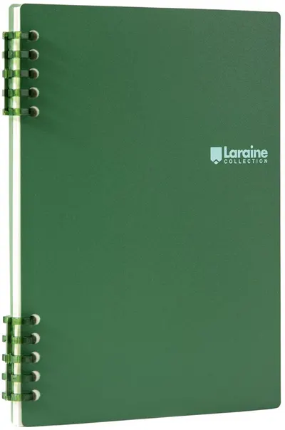 Caiet spiralat Sworld Laraine - A5, 40 foi, verde
