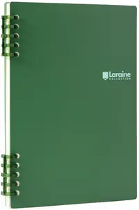 Caiet spiralat Sworld Laraine - A5, 40 foi, verde
