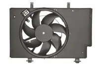 Ventilator radiator (cu carcasa) potrivit FORD B-MAX, ECOSPORT, FIESTA VI 1.4D 1.5D 1.6D 06.08-
