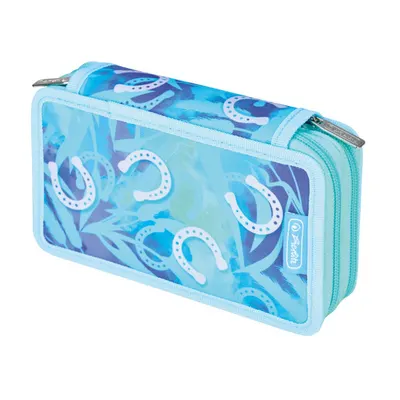 Penar echipat 2 fermoare, 23 piese, Herlitz Lucky Horse