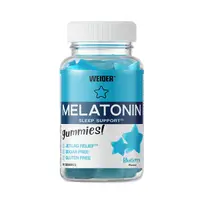 Gume melatonină, Weider, Melatonin Up, afine, 60 bucăți