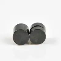 Cercei negri cu magnet