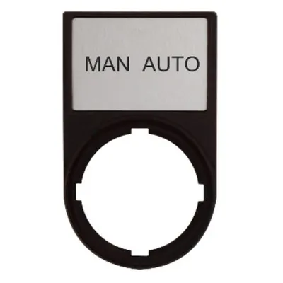 Suport cu placa 30x50m cu inscriptia MAN AUTO