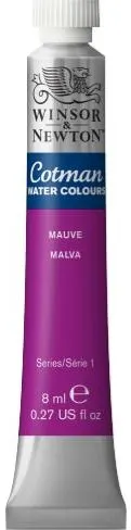 Vopsea pentru acuarelă Winsor & Newton Cotman - Violet, 8 ml