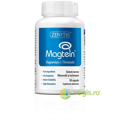 Magneziu Treonat Magtein® (Magnesium L-Threonate) 90cps
