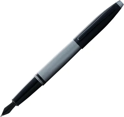 Stilou Cross Calais - Matte Gray and Black Lacquer, F