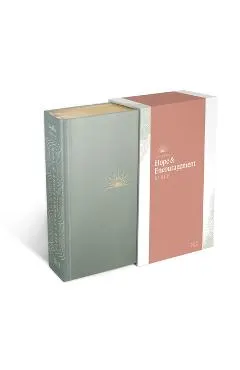 NLT Dayspring Hope & Encouragement Bible (Hardcover Deluxe, Seafoam Green)