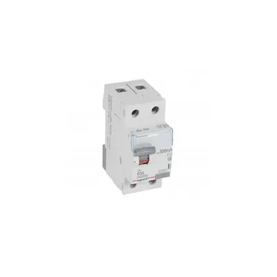 Intrerupator diferential - 2P 230 V~ - 300 mA - 63 A - tip AC