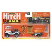 Set 2 vehicule scara 1: 64 Matchbox Hitch&Haul 1988 Jeep 4x4 trailer trawler