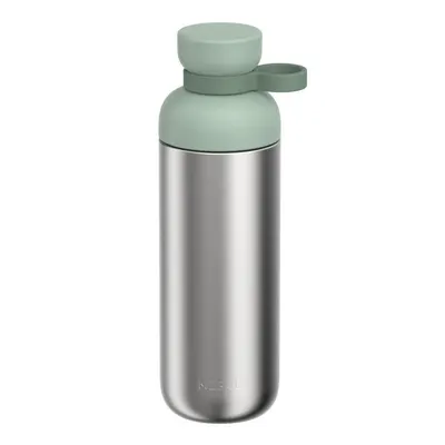 Sticlă argintie/verde salvie din oțel inoxidabil 700 ml Vita – Mepal