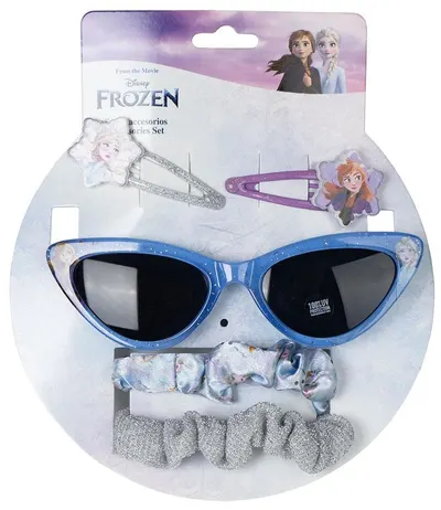 Set pentru copii Cerda - Accesorii pentru păr și ochelari de soare, Frozen