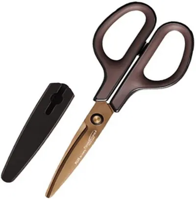 Foarfece Plus Premium Titan - maro, 17.5 cm