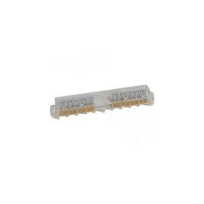 Terminal block - neutral and earth - 2 x 8 holes