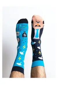 Sosete model unisex Big Cheese - Albastru