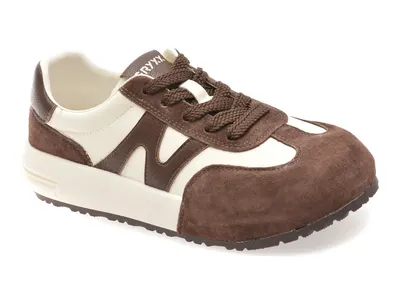 Pantofi sport GRYXX albi, 6696, din piele naturala