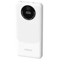 Baterie Externa Dudao K12, 10000mAh, 22.5W, QC + PD, 1 x USB-C - 2 x USB-A, Alba