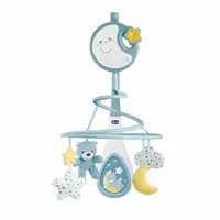 Carusel muzical, Chicco, Next2Dreams, 3 in 1, Mobil, Cu lumini, 0 luni+, Albastru