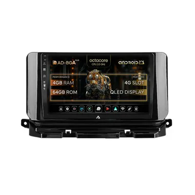 Navigatie Skoda Octavia 4 (2021+), Android, A-Octacore 4GB RAM + 64GB ROM, 10.1 Inch - AD-BGA10004+AD-BGRKIT010