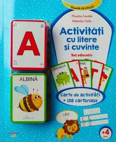 Activități cu litere și cuvinte. Set educativ - Paperback brosat - Mirella Cerato, Roberta Fanti