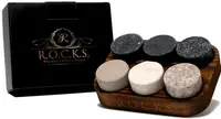Racitoare pentru whisky Stone R.O.C.K.S. - 6 buc
