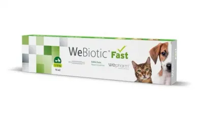 Pasta palatabila pentru caini pisici WeBiotic Fast 15 ml
