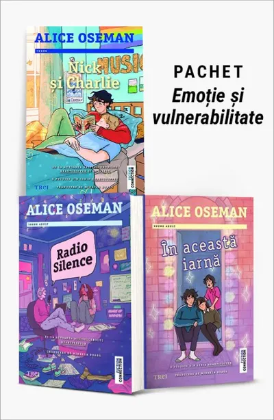 Pachet Emoție și vulnerabilitate. Nick și Charlie/Radio Silence/În această iarnă