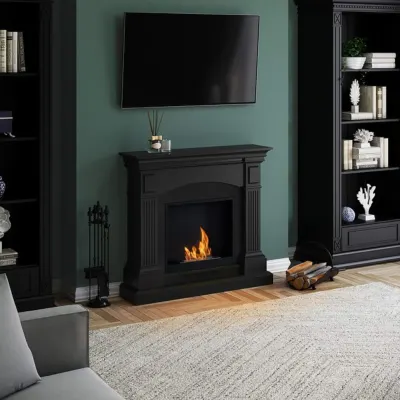 Magna Deep Black Semineu cu bioetanol FreeFlame