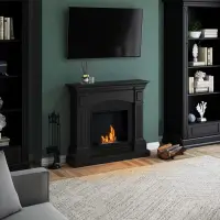 Magna Deep Black Semineu cu bioetanol FreeFlame