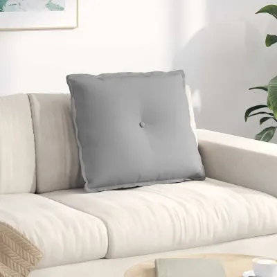 vidaXL Perna pentru spate Gri nori 60 x 19 x 50 cm țesătură