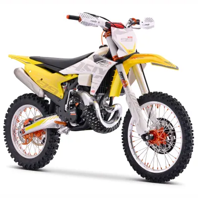 Motocicleta Cross Asix XR99,250cc,2timpi,racire apa,21 18,electromotor,galben
