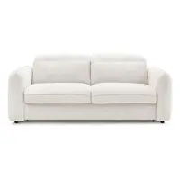 Canapea albă 236 cm Achille – Bobochic Paris