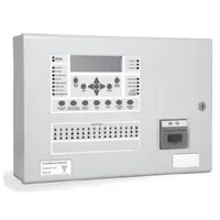 Centrala de incendiu cu 4 bucle Kentec ENSH63004 14P* cu 0 LED-uri de zona, montaj ingropat, cu imprimanta si cheie de activare