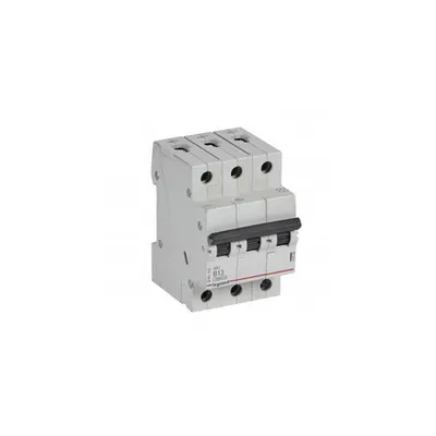 Siguranta automata MCB RX³ 6000 - 3P 400 V~ - 13 A - B curba - alimentare tip furca