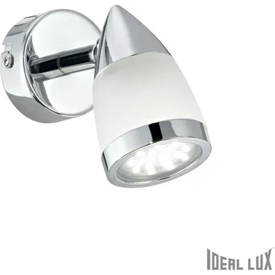 Aplica Faro 1 bec, dulie GU10, D:100 mm, H:110 mm, Crom