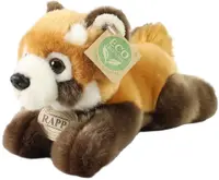 Jucărie de pluș Rappa Eco prieteni - panda roșu, 20 cm