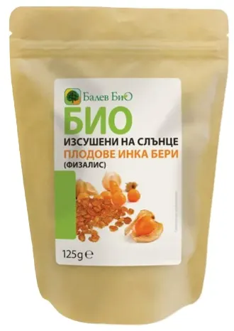 Fructe de pădure Inca organice, uscate la soare, 125 g, Balev Bio