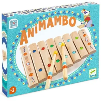 Instrument muzical Xilofon din lemn, Djeco