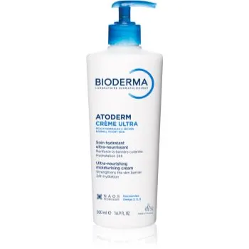 Bioderma Atoderm Créme Ultra Cremă nutritivă de corp pentru piele normală, sensibilă și uscată fara parfum