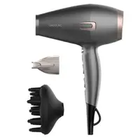 Uscător de păr, Cecotec, 2200 W, negru-gri