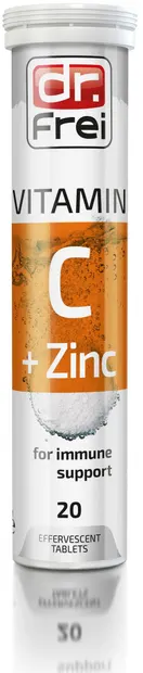 Multivitamin C + Zinc, 20 tablete, Dr. Frei