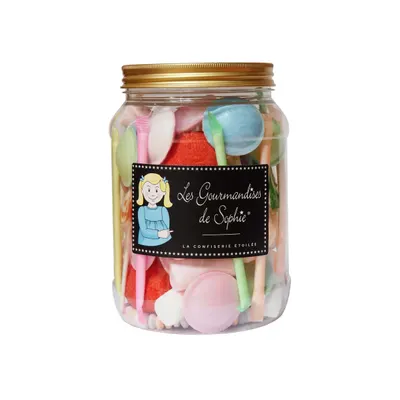 Borcan cu bomboane Sophie 1.5L - bocal 1.5 l cocktail sophie