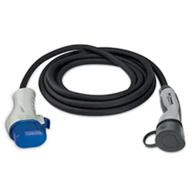 CORD SETnIP44 32A 3C 32A 3P - T2 32A 3P 5x6,0+1x0,5mm² 5m Type 2 3P+N+E 32A 400V~ 22kW Type 3C 3P+N+E 32A 400V~ 22kW Type 3C 3P+N+E 32A 400V~ Type 2 3P+N+E 32A 400V~