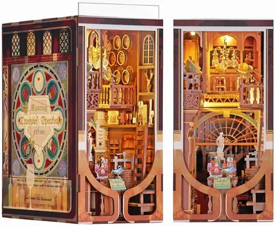 Model de asamblat MiniCity - Roaring Twenties Speakeasy