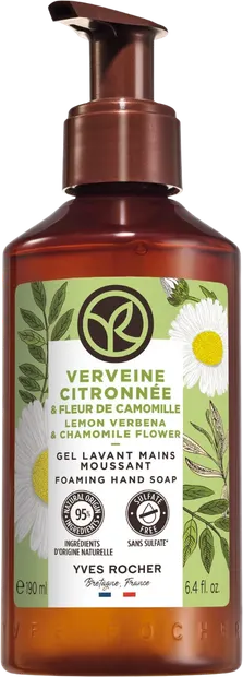Gel pentru spalarea mainilor cu Verbina si Musetel, 190ml, Yves Rocher