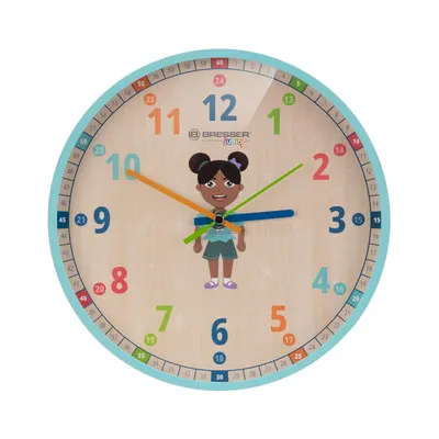 Ceas de perete educational Bresser Junior 8880810XYZ000