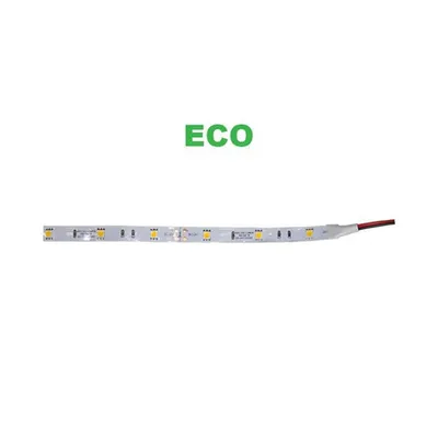 Banda LED Eco 7.2W 12V IP20 5050 12V DC lumina alba 5050 W 10mm h 2mm