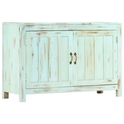 Gossi servanta, albastru deschis, 110x35x70 cm, lemn masiv de mango