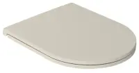 Capac wc slim, softclose, ivory, Sapho Isvea