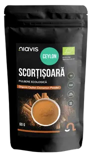 Scortisoara Ceylon Pulbere ecologica, 60g, Niavis
